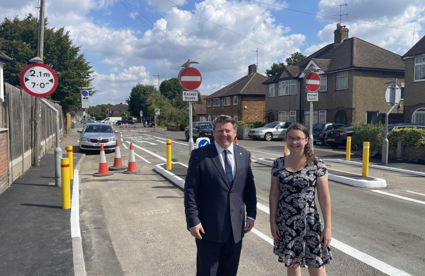 Dean Russell MP at Woodmere Avenue