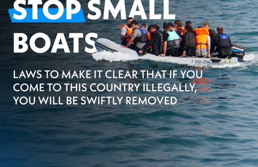 Stop small boats