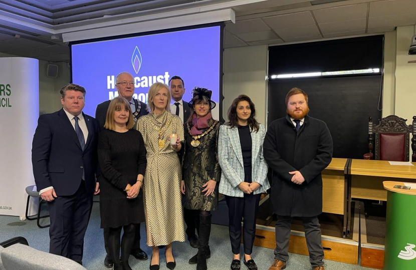 Dean Russell MP at Holocaust Memorial Day