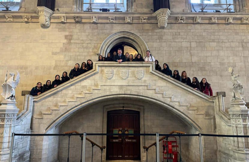 Dean Russell MP with Watford Girls School