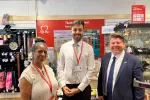 Dean Russell visits the British Heart Foundation