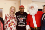 Dean Russell attends the Rotary Club Senior Citizens Christmas Tea Party