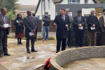 Dean Russell MP Lays Wreaths at Watford Remembrance Day Services