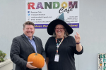 Dean Russell MP attends Random Café opening