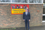 Dean Russell visits Nascot Wood Junior School