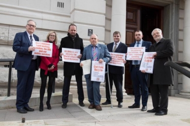 anti fuel tax rise campaigners