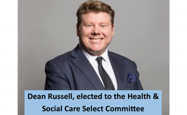 Dean Russell is the MP for Watford and a member of the Health & Social Care Select Committee.