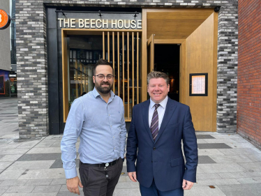 Dean Russell visits The Beech House