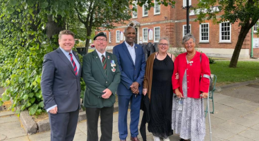 Dean Russell attends Armed Forces Day