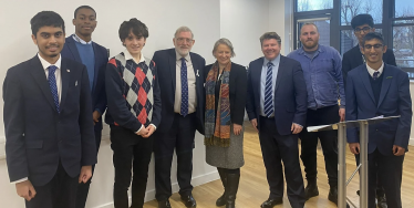 Dean Russell MP Participates In Climate Change Panel at Watford Grammar School for Boys