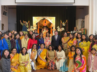 Dean Russell MP at Saraswati Puja Festival in Watford